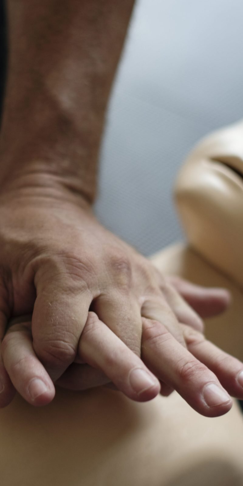 CPR first aid training class